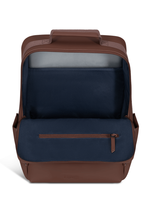 Lipault Lost In Berlin Lifetrotter Backpack  Spiced Mocha