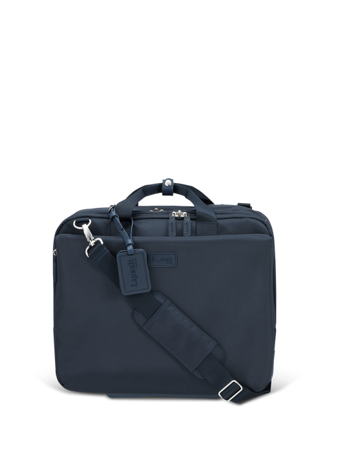 Lipault 4BIZ Rolling Laptop Bag Carbon Blue