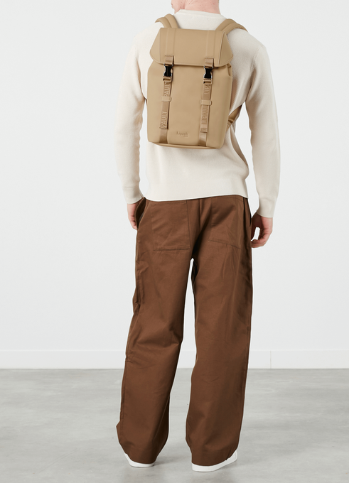 Lipault Lost In Berlin MIini Exile Backpack  Sandstone Lipault Lost In Berlin MIini Exile Backpack  Sandstone