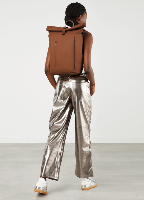 Lipault Lost In Berlin Rolltop Backpack 2.0  Nutsy Nut