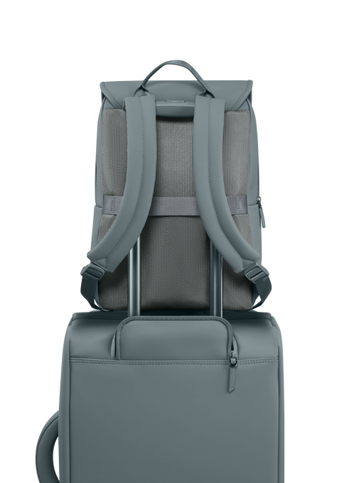 Lipault Lost In Berlin Square Backpack 2.0  Cement Storm Lipault Lost In Berlin Square Backpack 2.0  Cement Storm