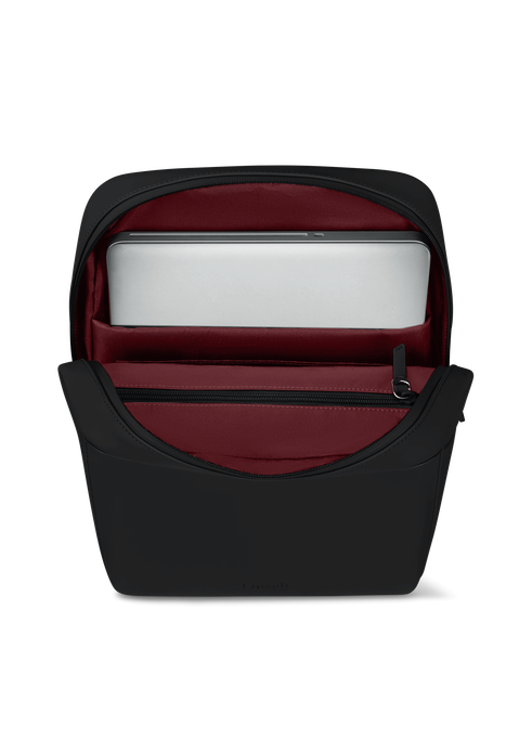 Lipault Lost In Berlin Square Backpack 2.0  Black