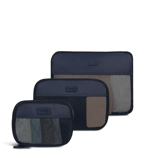 Lipault Travel Accessories Sæt med 3 pakkekuber til komprimering Lipault Travel Accessories Sæt med 3 pakkekuber til komprimering