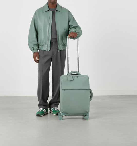 Lost In Berlin Kabinekuffert 55cm | Lipault Lost In Berlin Cabin 2.0 55cm  Yoga Green