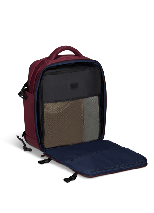 Lipault City Plume Travel Backpack  Bordeaux Lipault City Plume Travel Backpack  Bordeaux