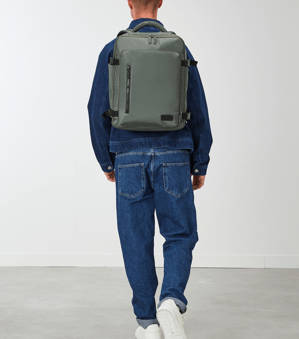 Lipault City Plume Travel Backpack  Khaki