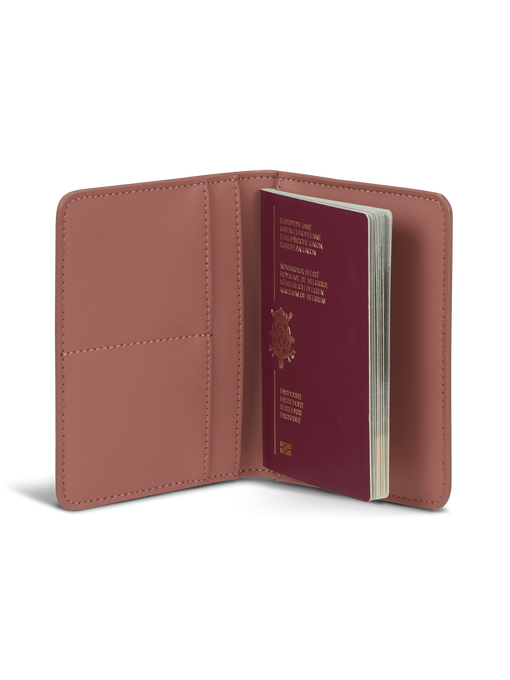 Lipault Lost In Berlin Passport Cover  Rosewood