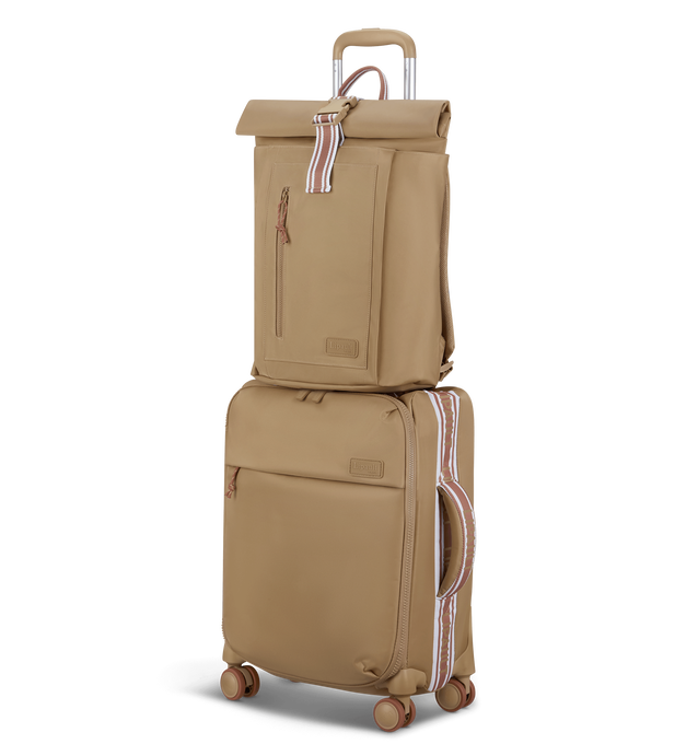 Lipault City Plume Backpack Rolltop  Sandstone Lipault City Plume Backpack Rolltop  Sandstone