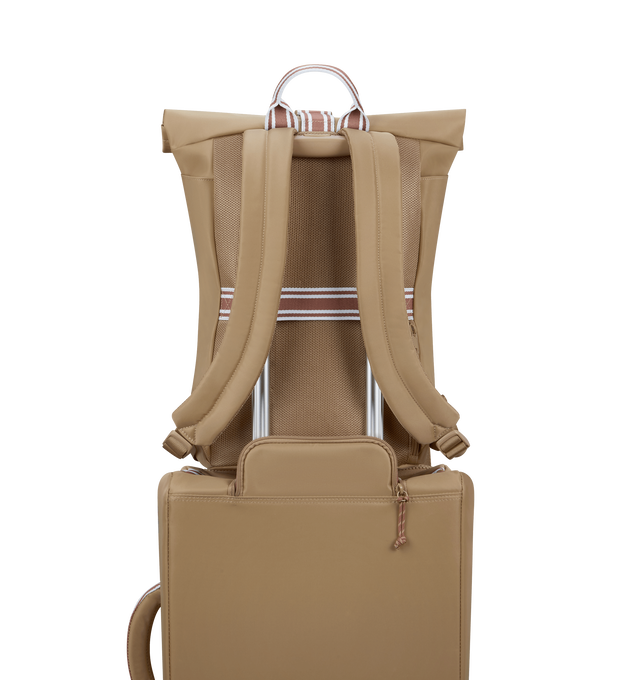 Lipault City Plume Backpack Rolltop  Sandstone Lipault City Plume Backpack Rolltop  Sandstone