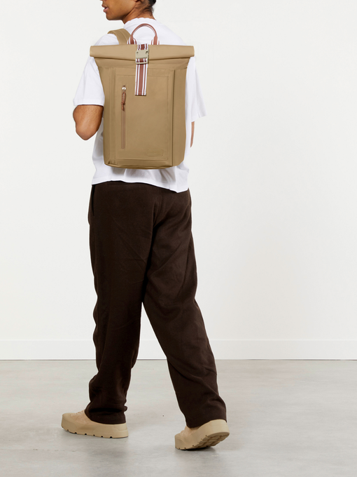 Lipault City Plume Backpack Rolltop  Sandstone Lipault City Plume Backpack Rolltop  Sandstone