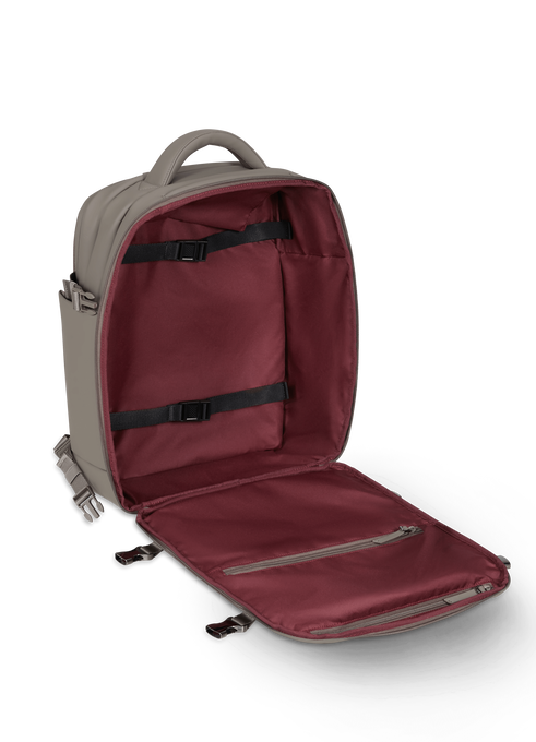 Lipault Lost In Berlin Travel Backpack 2.0  Ash Stone