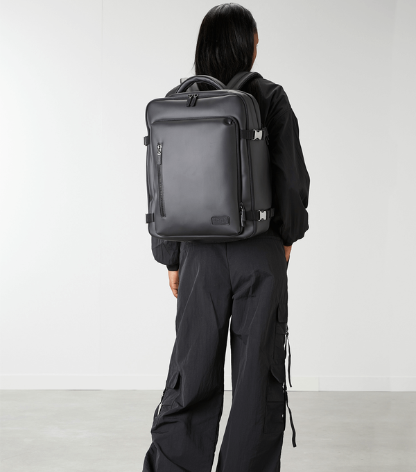 Lipault Lost In Berlin Travel Backpack  Black