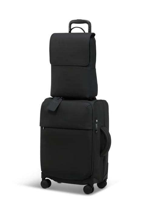 Lipault Lost In Berlin Square Backpack 2.0  Black