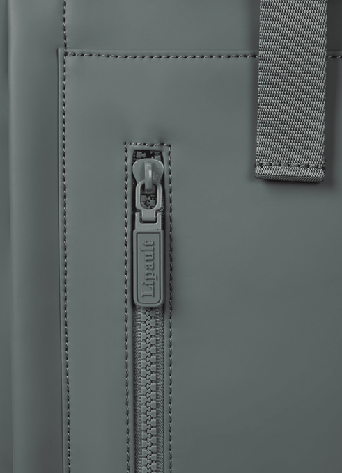 Lipault Lost In Berlin Rolltop Backpack  Cement Storm Lipault Lost In Berlin Rolltop Backpack  Cement Storm